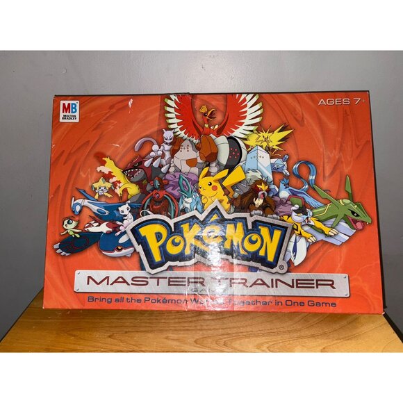 Milton Bradley 2005 Pokémon Master Trainer Board Game Incomplete - Picture 1 of 6
